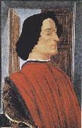 Sandro Botticelli Portrait of Giuliano de'Medici Sweden oil painting artist